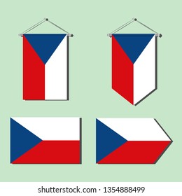 Czechoslovakia national flag 