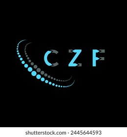 CZF letter logo abstract design. CZF unique design. CZF.
