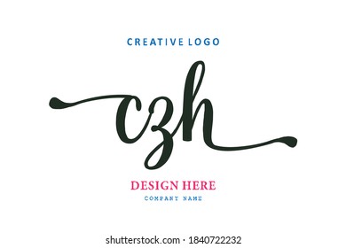 CZH lettering logo is simple, easy to understand and authoritative