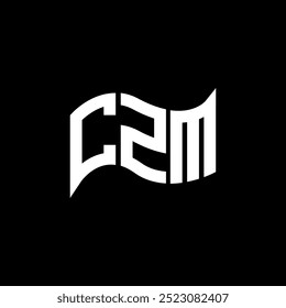 Diseño del logotipo de CZM, logotipo simple y moderno de CZM. Diseño de alfabeto de lujo CZM  