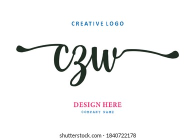 CZW lettering logo is simple, easy to understand and authoritative