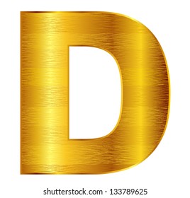 D alphabet emblem