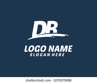 D B Initial logo