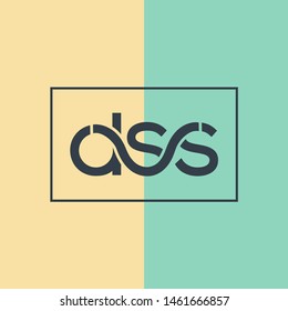 D B S joint letters logo design vector