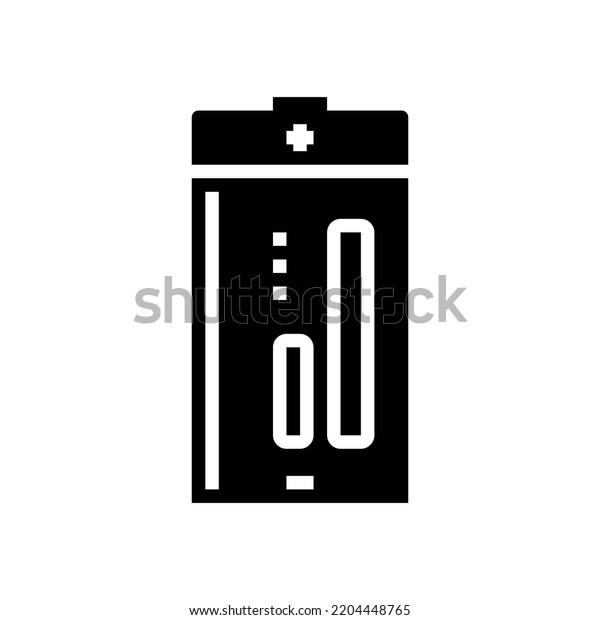 d battery power energy\
glyph icon vector. d battery power energy sign. isolated symbol\
illustration