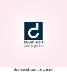D business vector logo design, D Creative logo design, cooperate logo, Identity design