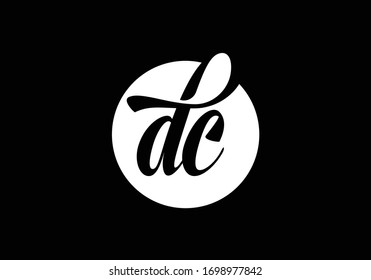 D C Initial Letter Logo design vector template, Graphic Alphabet Symbol for Corporate Business Identity