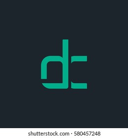D & C Letter logo design vector element
