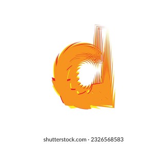 d creative logo design element