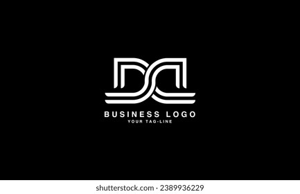 D, DD, Abstract Letters Logo Monogram