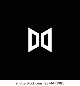 D or DD letter abstract outstanding professional business awesome artistic branding company different colors illustration logo.