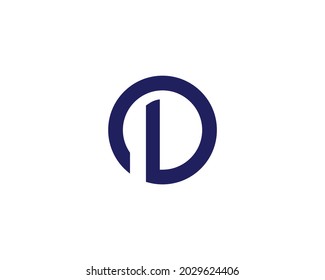 D and dd letter logo design vector template
