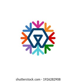 D Dental Tooth Health Care Template Logo Minimalist Vector