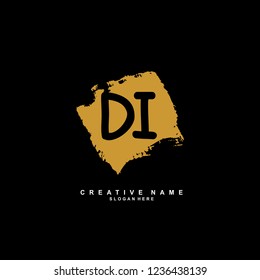 D I DI Initial logo template vector. Letter logo concept