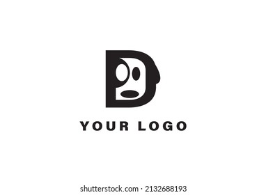 Plantilla de diseño del logotipo de D Dog