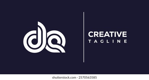 D and E logo design. DE abstract Letters Logo Monogram. This logo design is the process of creating a visual symbol that represents a brand, company, or individual.