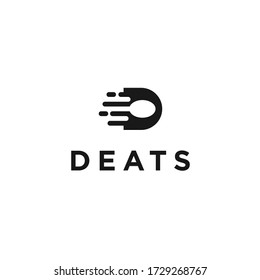 D food logo. food vector