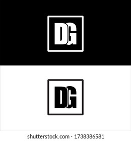 D G Letter Logo Vector Design Stock Vector (Royalty Free) 1738386581 ...