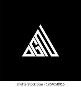 D G N letter logo creative design. DGN icon