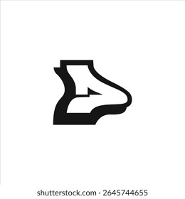 D Graffiti Style Logo Design. Letter D Hip Hop Icon Vector