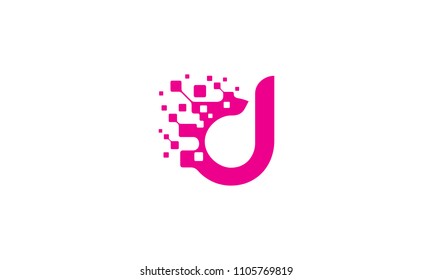 D Initial Digital Logo