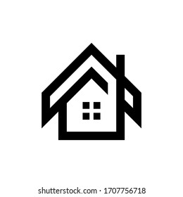 d-Home Logo Symbol Design Vektorgrafik Abstrakt