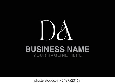 D  initial logo | initial based abstract modern minimal creative logo, vector template image. luxury logotype logo, real estate homie . typography . initials 