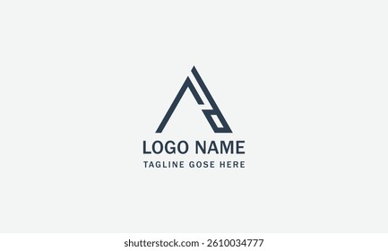 a d initial logo design