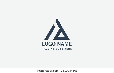 a d initial logo design