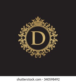 Similar Images, Stock Photos & Vectors of B initial logo. Luxury ...