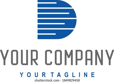 D erstes Logo für Ihr Unternehmen
