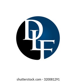 d, l, and f logo