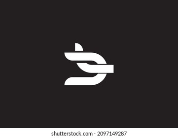 D L letter logo vector design