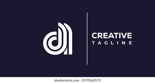 D and L logo design. DL abstract Letters Logo Monogram. This logo design is the process of creating a visual symbol that represents a brand, company, or individual.