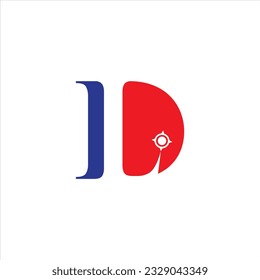 D L logo,  Icon american dentist, american direction USA destination USA star American icon