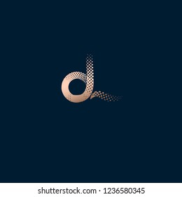 D L monogram icon 