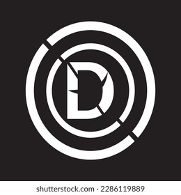 D latter logo for your company