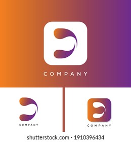 Logo-Design des Werbetextes