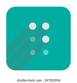 D letter in Braille