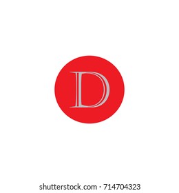 D letter icon
