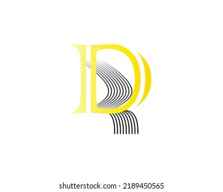 D Letter Icon Logo Elegant