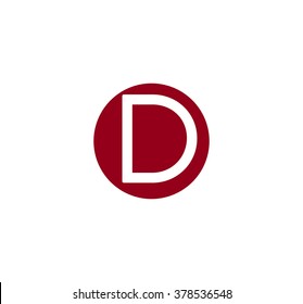 d letter logo