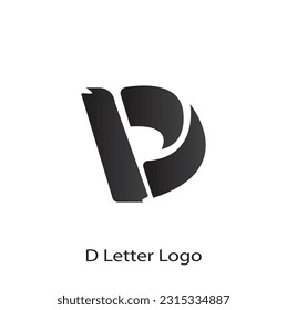 D Letter Logo Abstract  Industrial
