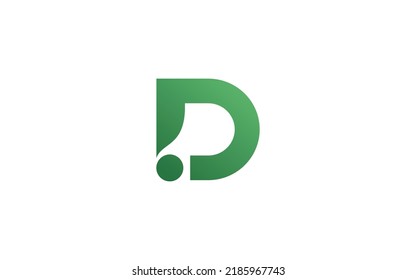 D letter  logo abstract for modern company. Alphabet template vector illustration for your brand.