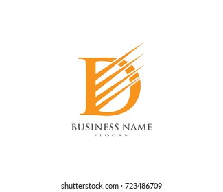 D Letter Logo Business Template Vector icon