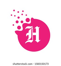 D letter logo design in background color is white.It is a simple vector.