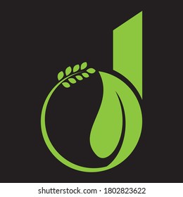 Diseño del logotipo de la letra D Icono creativo Icono moderno Letras Vector Logotipo