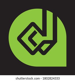 D Letter Logo Design Creative Icon Modern Letters Vector Logo