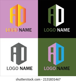 A D Letter Logo Design. Creative Logo Design. Company Logo Design