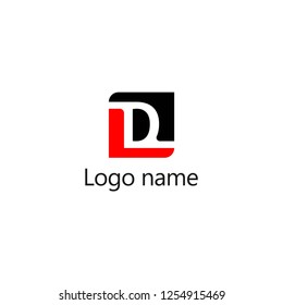 D Letter Logo Design, Premium Vector Creative Modern identity design, vector eps